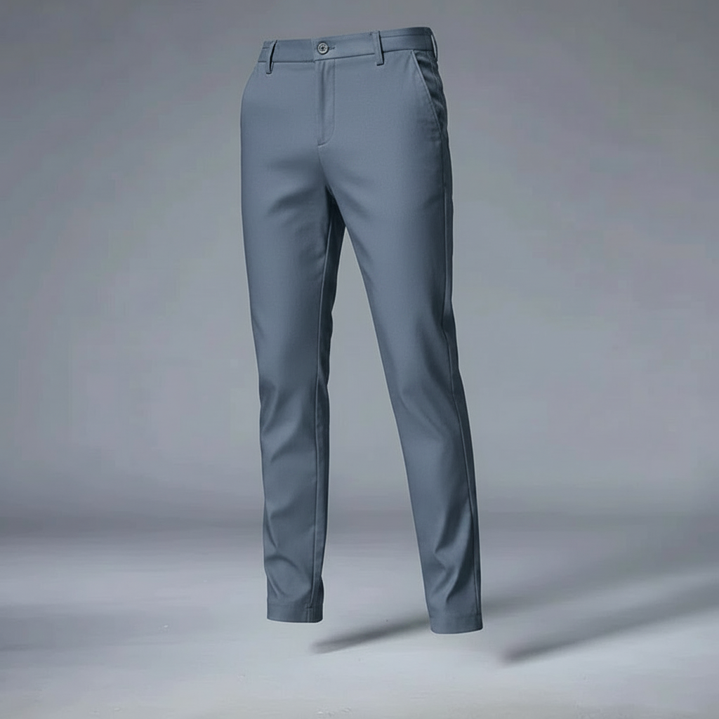 Saul | Herren Slim Fit Hose aus Dehnbarem Stoff