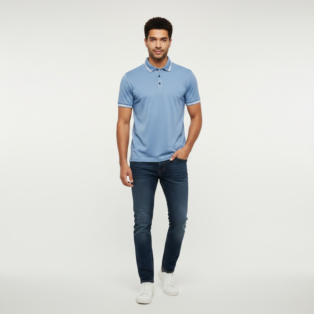 Herren Poloshirt Kurzarm | Lässiger Slim Fit Stil
