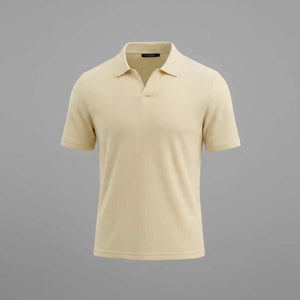 Waffel-Poloshirt Herren | Stilvolles Poloshirt für Männer