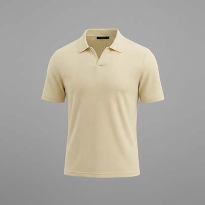 Waffel-Poloshirt Herren | Stilvolles Poloshirt für Männer