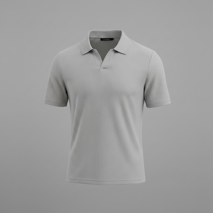 Waffel-Poloshirt Herren | Stilvolles Poloshirt für Männer