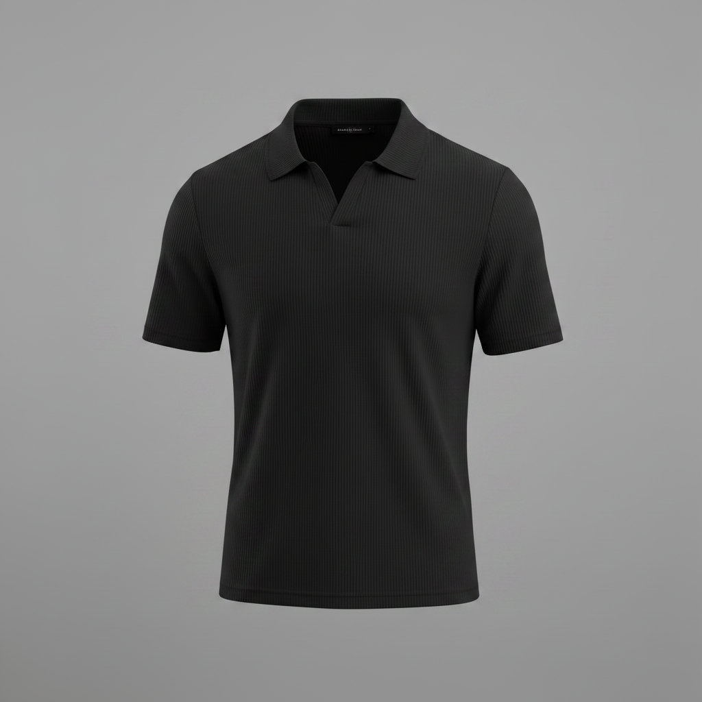 Waffel-Poloshirt Herren | Stilvolles Poloshirt für Männer
