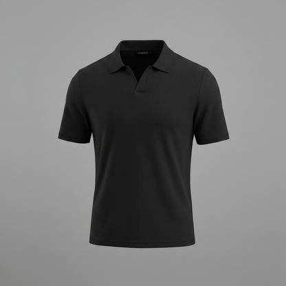 Waffel-Poloshirt Herren | Stilvolles Poloshirt für Männer