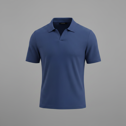 Waffel-Poloshirt Herren | Stilvolles Poloshirt für Männer