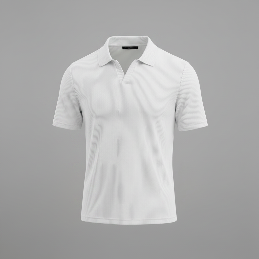 Waffel-Poloshirt Herren | Stilvolles Poloshirt für Männer