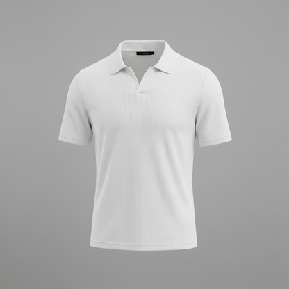 Waffel-Poloshirt Herren | Stilvolles Poloshirt für Männer