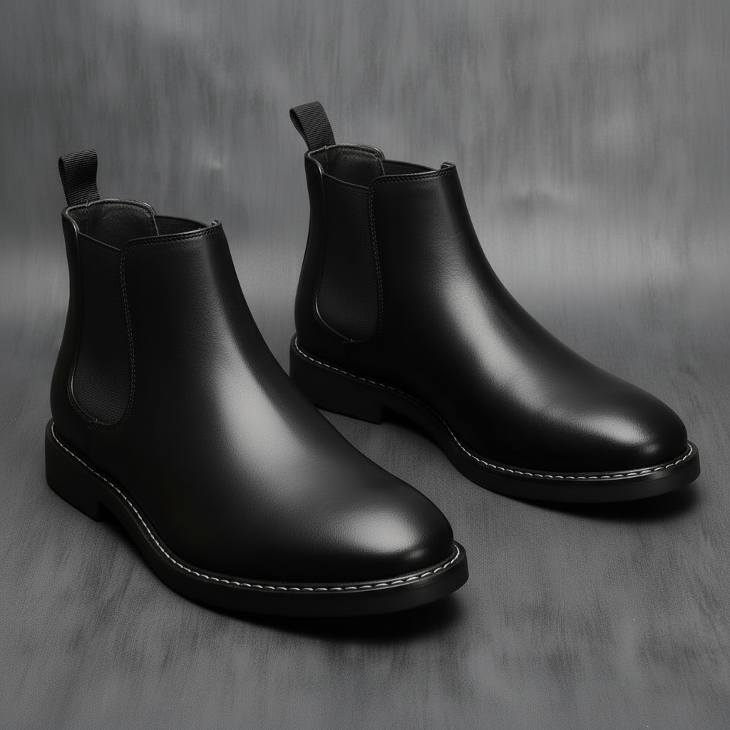 Wasserdichte Chelsea Boots Braun | Knöchelhohe Stiefel