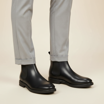 Wasserdichte Chelsea Boots Braun | Knöchelhohe Stiefel